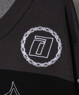 AIVER フットボールオーバーニット