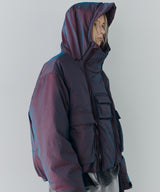 AIVER イリディセントパファーブルゾン