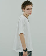 AFF AIVER 16/-ウォッシュ天竺コンパクトルーズS/S TEE