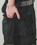 AIVER ボロクォーターカーゴパンツ