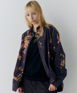 AFF AIVER ブリーチラグランチェックシャツ