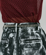 AIVER 2連スタッズレザーベルト