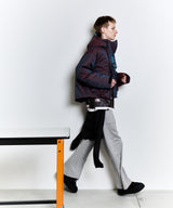 AIVER イリディセントパファーブルゾン