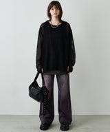 AFF AIVER フェイクレザーダーツワンショルダー