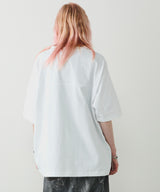 AIVER 30/2ウォッシュ天竺フットボールS/S TEE