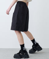 AIVER イリディセントガーデニングショートパンツ