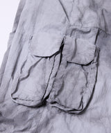 AIVER ムラ染めナイロンカーゴパンツ