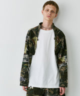 PALEDUSK×AIVER カモボロ3WAYフードシャツ