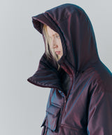 AIVER イリディセントパファーブルゾン