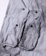 AIVER ムラ染めナイロンカーゴパンツ