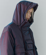 AIVER イリディセントパファーブルゾン