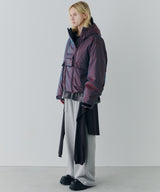 AIVER イリディセントパファーブルゾン