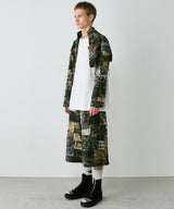 PALEDUSK×AIVER カモボロ3WAYフードシャツ