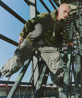 AIVER カモフラージュフルジップパーカー