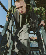 AIVER カモフラージュフルジップパーカー