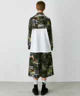 PALEDUSK×AIVER カモボロ3WAYフードシャツ