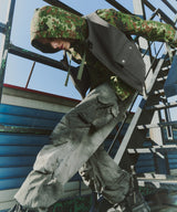 AIVER カモフラージュフルジップパーカー