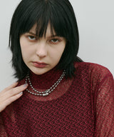 AFF AIVER サージカルボールチェーンネックレス