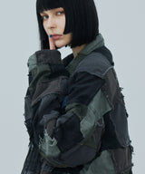 AIVER ボロミリタリージャケット