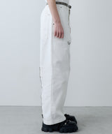 AIVER ボンテージデニムベイカーパンツ