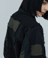 AIVER ボロミリタリージャケット