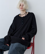 AIVER ヘビーワッフルモンスターL/S TEE