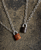 TSUGE×AIVER ウッドパドロックネックレス