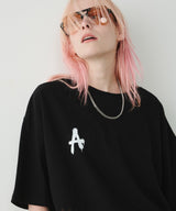 KODAI YASUNO×AIVER ハンドブリーチAブラックS/SビッグTEE