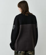 AIVER フットボールオーバーニット