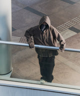 【ONLINE STORE先行予約】AIVER レイヤードカットオフツイルシャツ