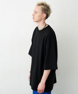 AIVER 16/‐ウォッシュ天竺モンスターS/S TEE