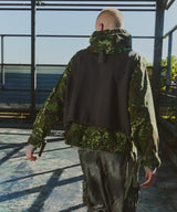 AIVER カモフラージュフルジップパーカー