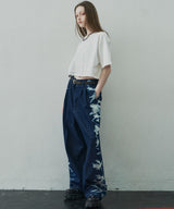 AIVER 16/-ウォッシュ天竺クロップドS/S TEE