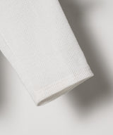 【予約】AIVER ワッフルレイヤードオンブレチェックシャツ