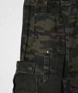 AFF AIVER バイオウォッシュダブルニーカーゴパンツ