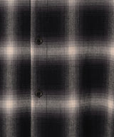 【予約】AIVER ワッフルレイヤードオンブレチェックシャツ