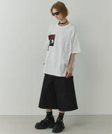 AIVER カットオフパッチS/S TEE