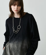 AFF AIVER グラデーションブリーチレイヤードロンTEE