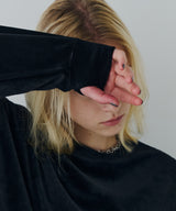【予約】AFF AIVER サムホールベロアロンTEE