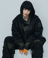 AIVER ボロミリタリージャケット