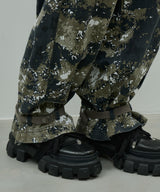 AIVER カモフラージュカーブパンツ