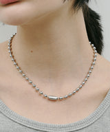 AFF AIVER サージカルボールチェーンネックレス