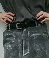 AIVER 4連スタッズレザーベルト