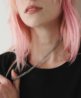 AFF AIVER サージカルキューブチェーンネックレス