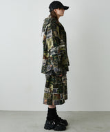 PALEDUSK×AIVER カモボロ3WAYフードシャツ