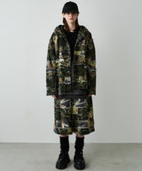 PALEDUSK×AIVER カモボロ3WAYフードシャツ