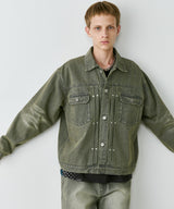 AIVER オーバーダイリベットGジャン