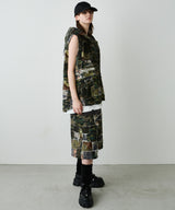 PALEDUSK×AIVER カモボロ3WAYフードシャツ