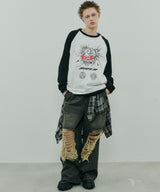 Johann×AIVER GIRLラグランロンTEE