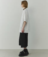 AIVER カットオフパッチS/S TEE